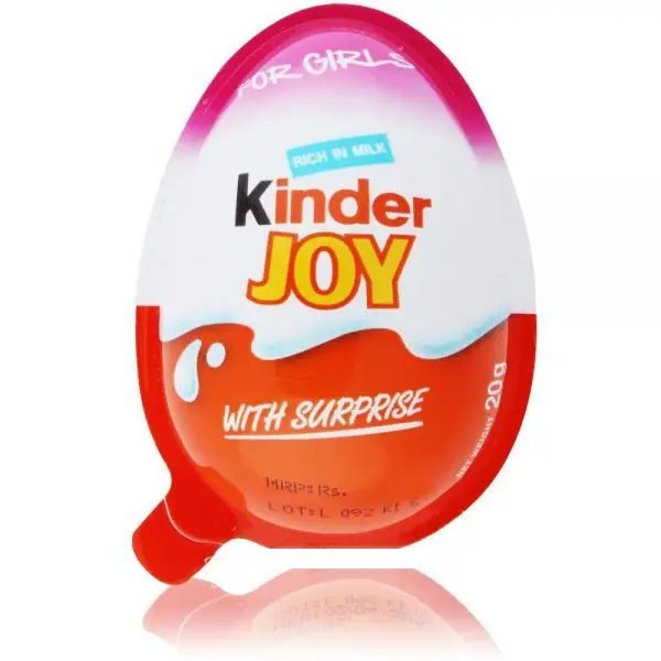 تخم مرغ شانسی کیندر جوی دخترانه kinder joy