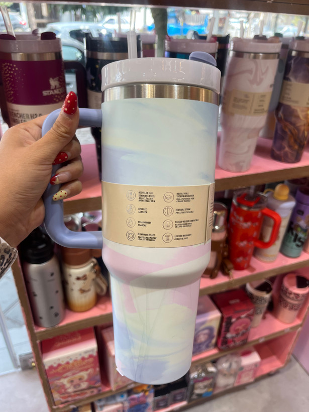 تراول ماگ استنلی اورجینال ابی طرح ابروبادی 1.18L
