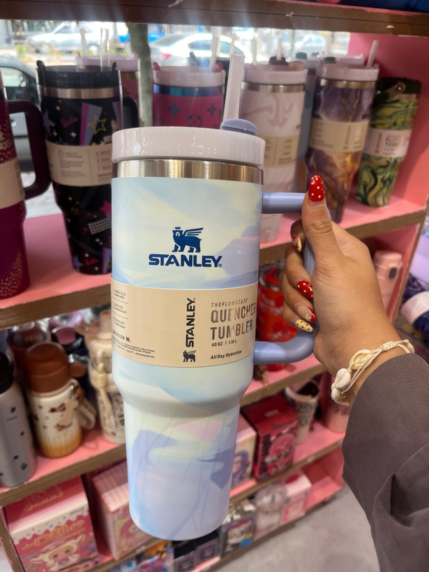 تراول ماگ استنلی اورجینال ابی طرح ابروبادی 1.18L