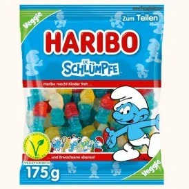 پاستیل هاریبو ۱۷۵ گرمی آلمان   Schlumpfe