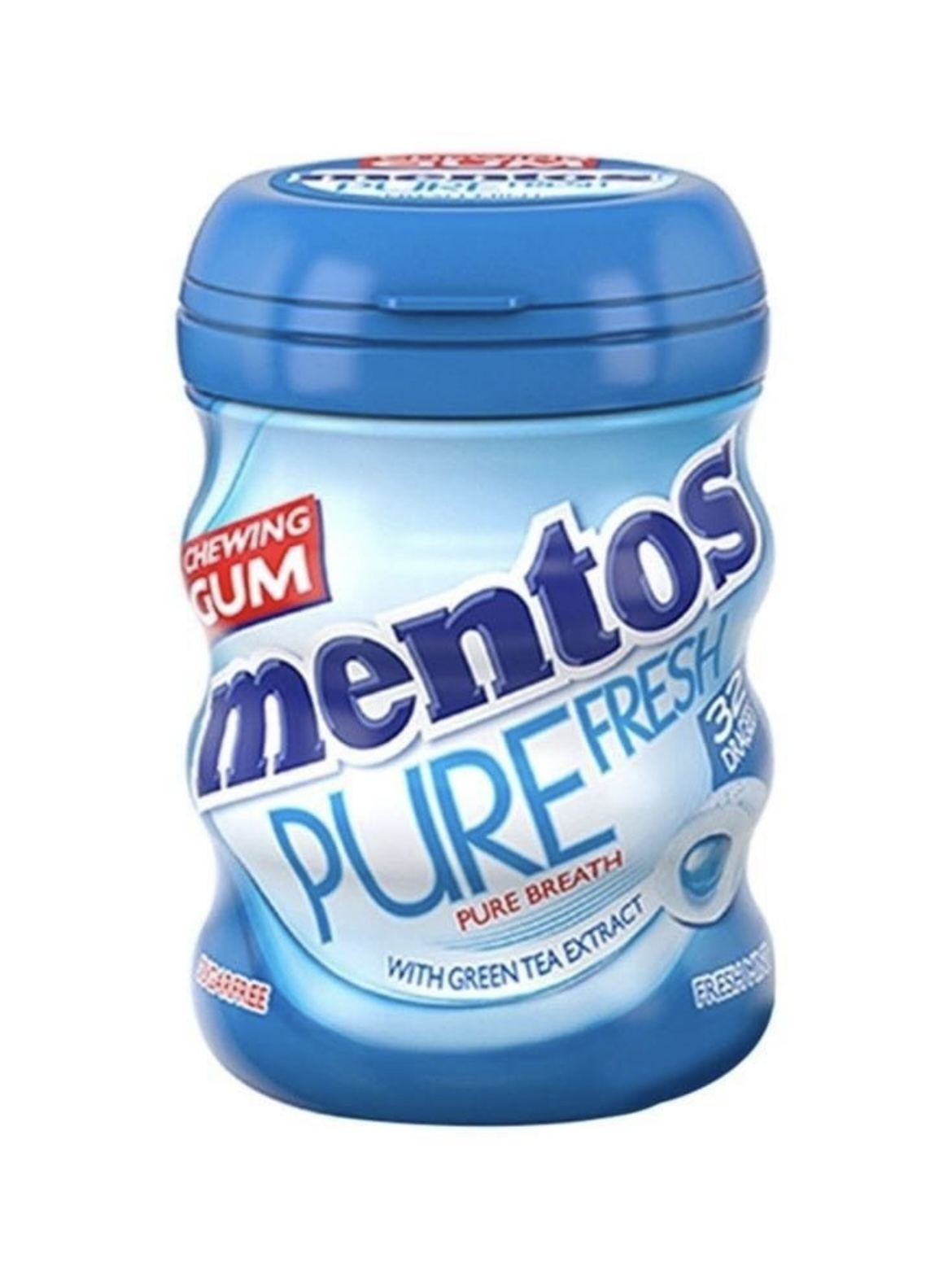 آدامس بدون قند مغزدار منتوس Mentos Pure Fresh با طعم اوکالیپتوس ‌60 گرم