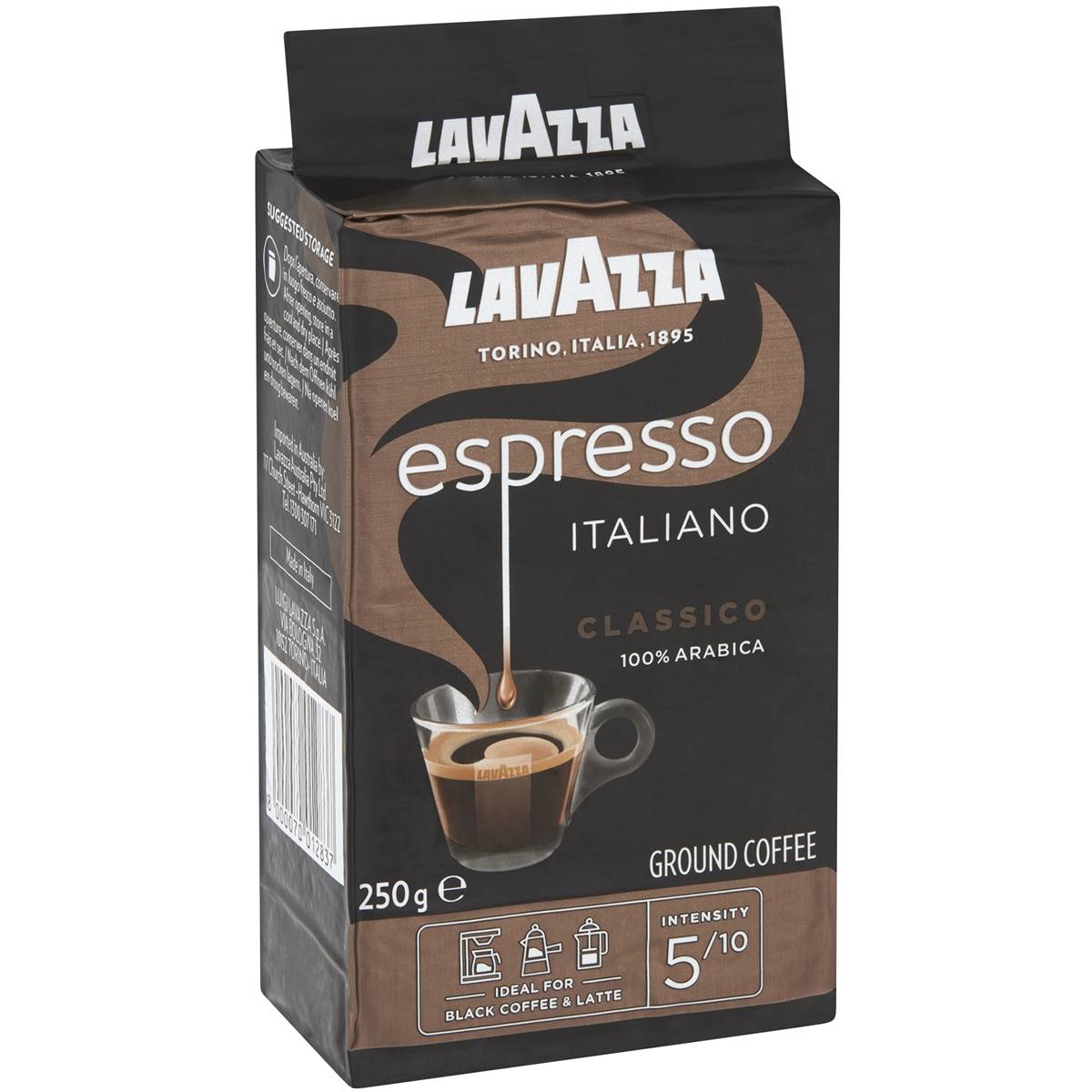 پودر قهوه لاوازا اسپرسو ۲۵۰ گرمی LAVAZZA espresso