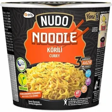 نودل فنجانی نودو Nudo Curry Noodle با طعم ادویه کاری 60 گرم