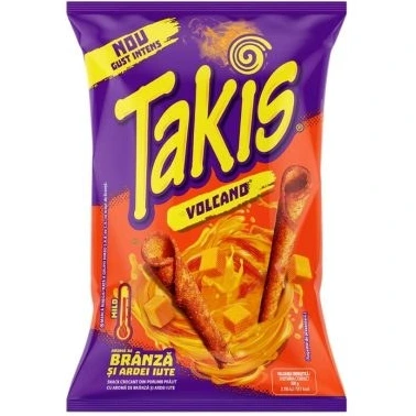 چیپس تاکیز پنیری ناچو 90 گرمی   |‌ Takis volcano
