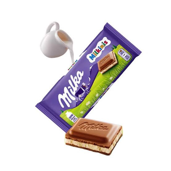 شکلات تخته ای میلکا 100 گرمی milkinis